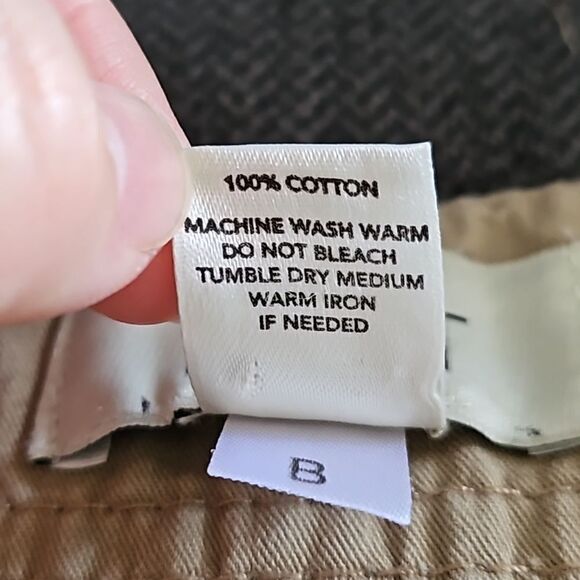 Ann Taylor LOFT Front Pockets Khaki Cargo Shorts Working Draw String Sz 4 - Picture 11 of 11